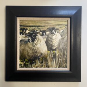 Limited Edition Hill Gather Framed Canva Print